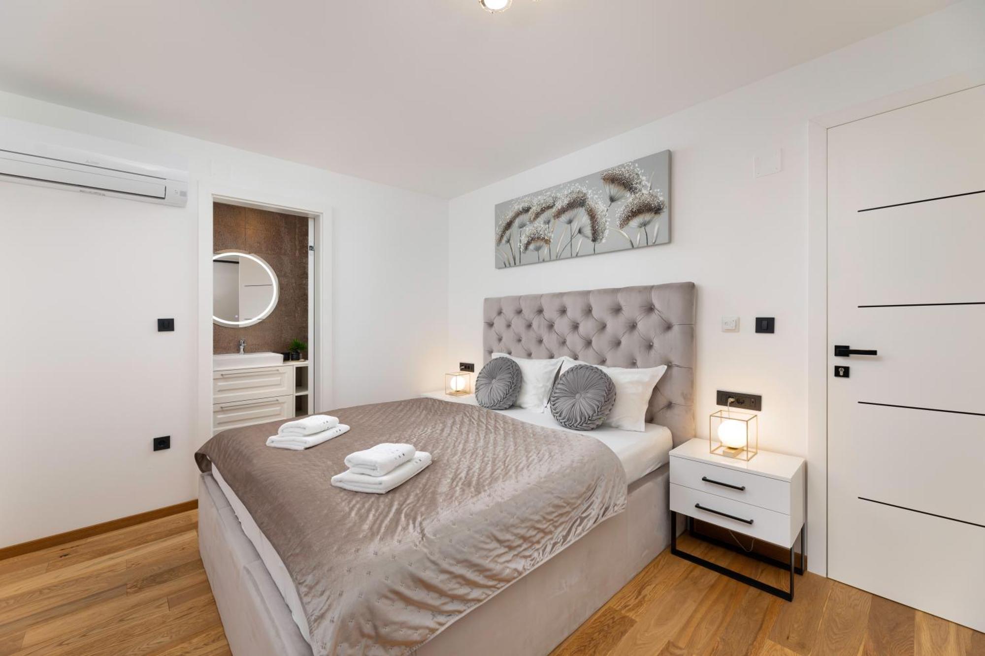 Villa Njivice Apartman Marina Exteriör bild